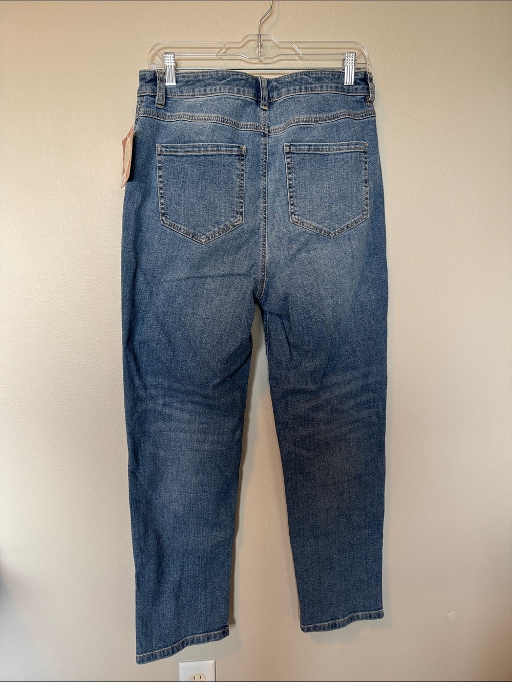 NWT Molly Yeh Blue Patchwork Jeans - Picture 5 of 6
